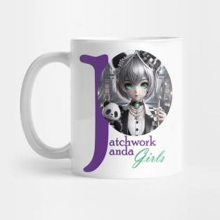 Patchwork Panda Girls Mug